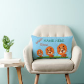 Persoonlijke Baby Kussens met naam en monogram (Stoel)