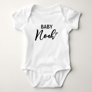 Persoonlijke baby naam aankondiging cadeau romper