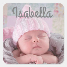 Persoonlijke Baby naam en foto