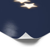 Persoonlijke Baby Olifant Vissen 4 Stars Poster  (Hoek)