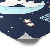 Persoonlijke Baby Olifant Vissen 4 Stars Poster  (Hoek)