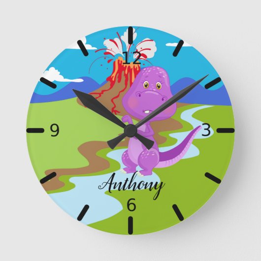 Persoonlijke Baby Ronde Klok (Voorkant)