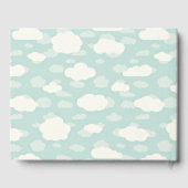 Persoonlijke Baby Teddy Bear Giraffe Rubber Ducky Gastenboek (Achterkant)