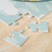 Persoonlijke Baby Teddy Bear Giraffe Rubber Ducky Legpuzzel (Zijkant)