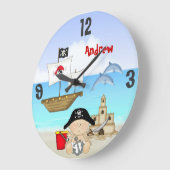 Persoonlijke Baby wandklok (Hoek)