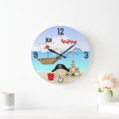 Persoonlijke Baby wandklok (Huis)