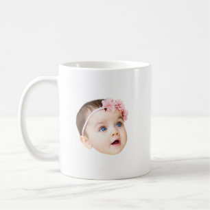 Persoonlijke babyfotomok Aangepaste Vaderdag Koffiemok