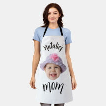Persoonlijke babygezichtsfoto naam nieuwe moeder 