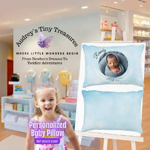 Persoonlijke Babyjongen Kussen
