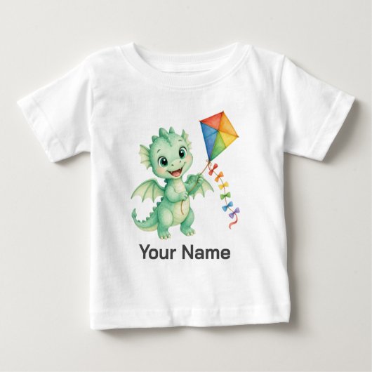 Persoonlijke babyslak met vlieger voor kinderen (Voorkant)