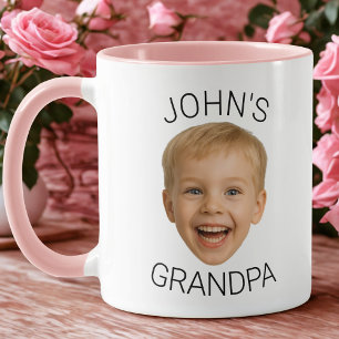Persoonlijke babyspFoto Opa mok