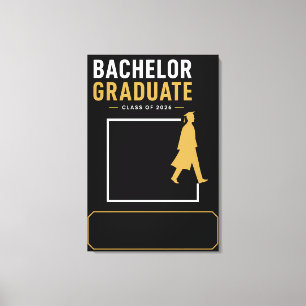 Persoonlijke Bachelor-diploma 2026 Canvas Kunst