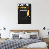 Persoonlijke Bachelor-diploma 2026 Canvas Kunst (Insitu (Slaapkamer))