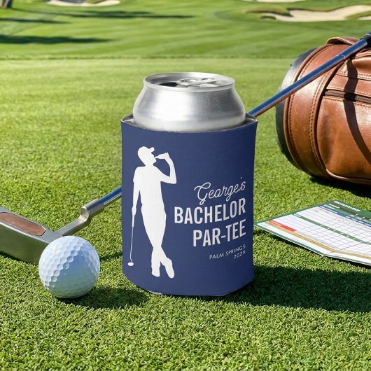 Persoonlijke Bachelor Par-Tee Golf Blikjeskoeler