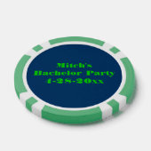 Persoonlijke Bachelor Party Pokerchips (Enkel)