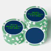 Persoonlijke Bachelor Party Pokerchips (Opstapeling)