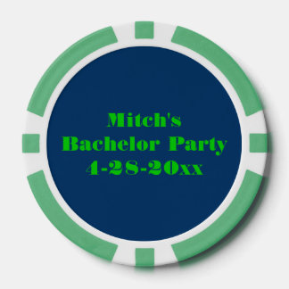 Persoonlijke Bachelor Party Pokerchips