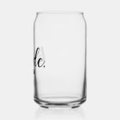 Persoonlijke Bachelorette Bride Blikvorm Glas (Links)