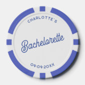Persoonlijke Bachelorette Party Poker Chips (Voorkant)