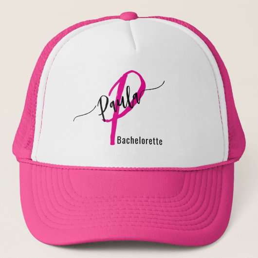 Persoonlijke Bachelorette Party Trucker Pet (Voorkant)
