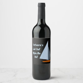 Persoonlijke Bachelorette Party Wijn Etiket