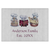 Persoonlijke back-elfjes cadeau voor koppel snijplank (Voorkant)