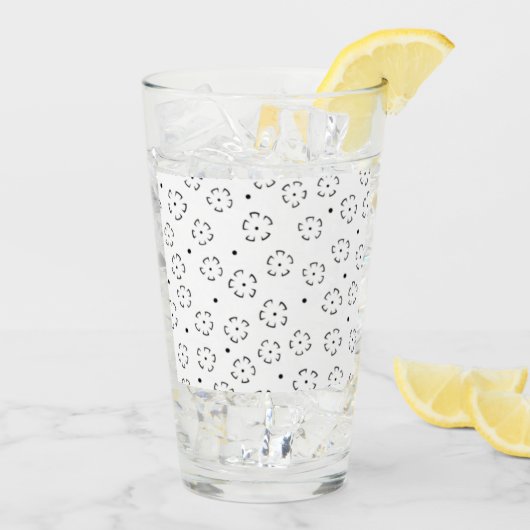 Persoonlijke Back To School-essentials Glas (Achterkant ijs)