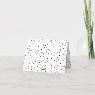 Persoonlijke Back To School-essentials Notitiekaartje