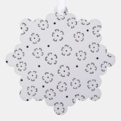 Persoonlijke Back To School-essentials Ornament Kaart (Achterkant)