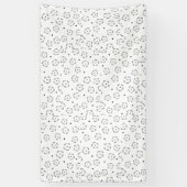 Persoonlijke back-to-school-essentials spandoek (Verticaal)