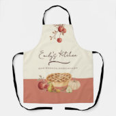 Persoonlijke Backen Herfst Appeltaart Schort (Voorkant)