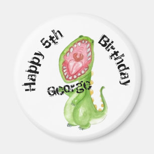 Persoonlijke badge - Happy (5th) Birthday Magneet