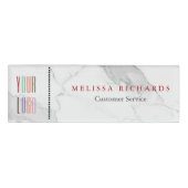 Persoonlijke badge voor kleine namen (Voorkant)