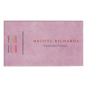 Persoonlijke badge voor kleine namen (Voorkant)