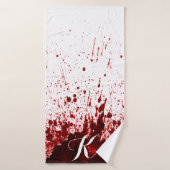 Persoonlijke badhanddoek Bloedplaatje Vampire kree (Badhanddoek)