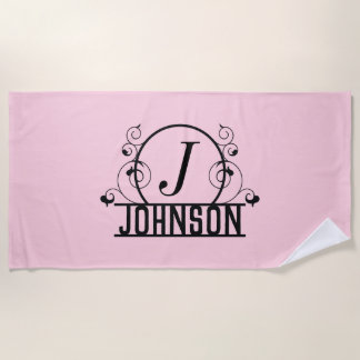 Persoonlijke badhanddoek met eigen naam badkamer h