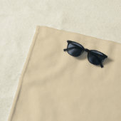 Persoonlijke badhanddoek met eigen naam strandhand (In situ)