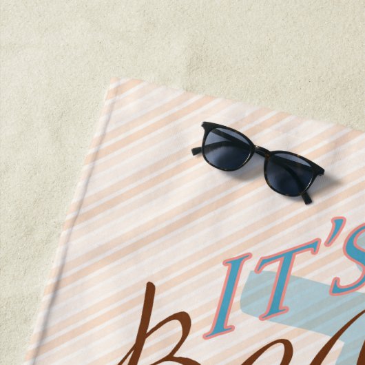 Persoonlijke badhanddoeken - stransport strandlaken (In situ)