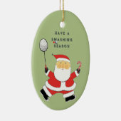 persoonlijke badminton collecteerbaar keramisch ornament (Rechts)