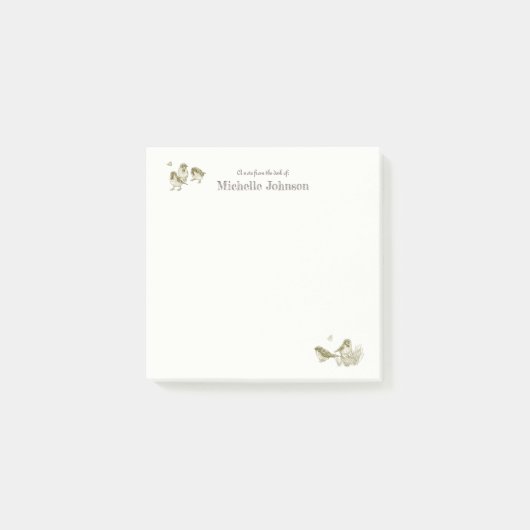persoonlijke badvogels post-it® notes (Voorkant)