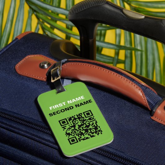 Persoonlijke Bagage Label (Voorkant Insitu 1)