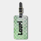Persoonlijke bagage label (Voorkant verticaal)
