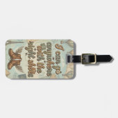 Persoonlijke Bagage Label - Ga Naar Overal! (Voorkant horizontaal)