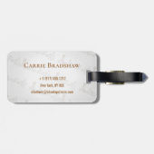 Persoonlijke Bagage Label - Neem de Schoenen! (Achterkant horizontaal)