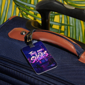 Persoonlijke Bagage Label - Neem de Schoenen mee!