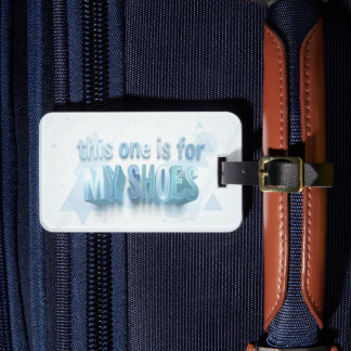 Persoonlijke Bagage Label - Neem de Schoenen mee!