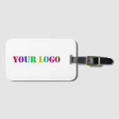 Persoonlijke Bagage Label Voorbeeld Met Uw Logo (Voorkant (horizontaal))