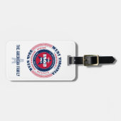 Persoonlijke bagagelabel van de staat West Virgini (Voorkant horizontaal)