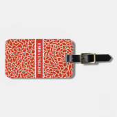 Persoonlijke Bagagelabels met dubbele hulp (Voorkant horizontaal)