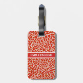 Persoonlijke Bagagelabels met dubbele hulp (Achterkant verticaal)